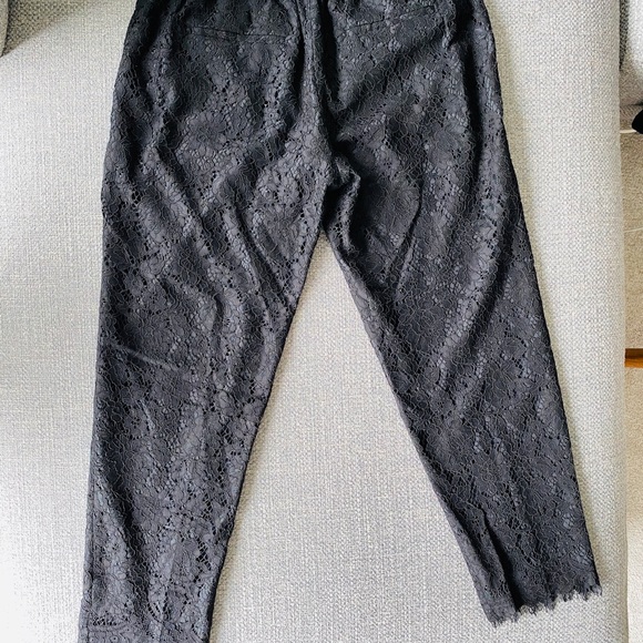 J. CREW Black Lace Pant - Picture 3 of 7